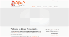 Desktop Screenshot of diyalotech.com